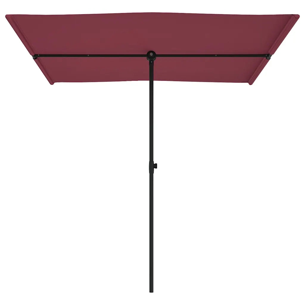 Ombrellone da Giardino con Palo in Alluminio 2x1,5 m Bordò 47340