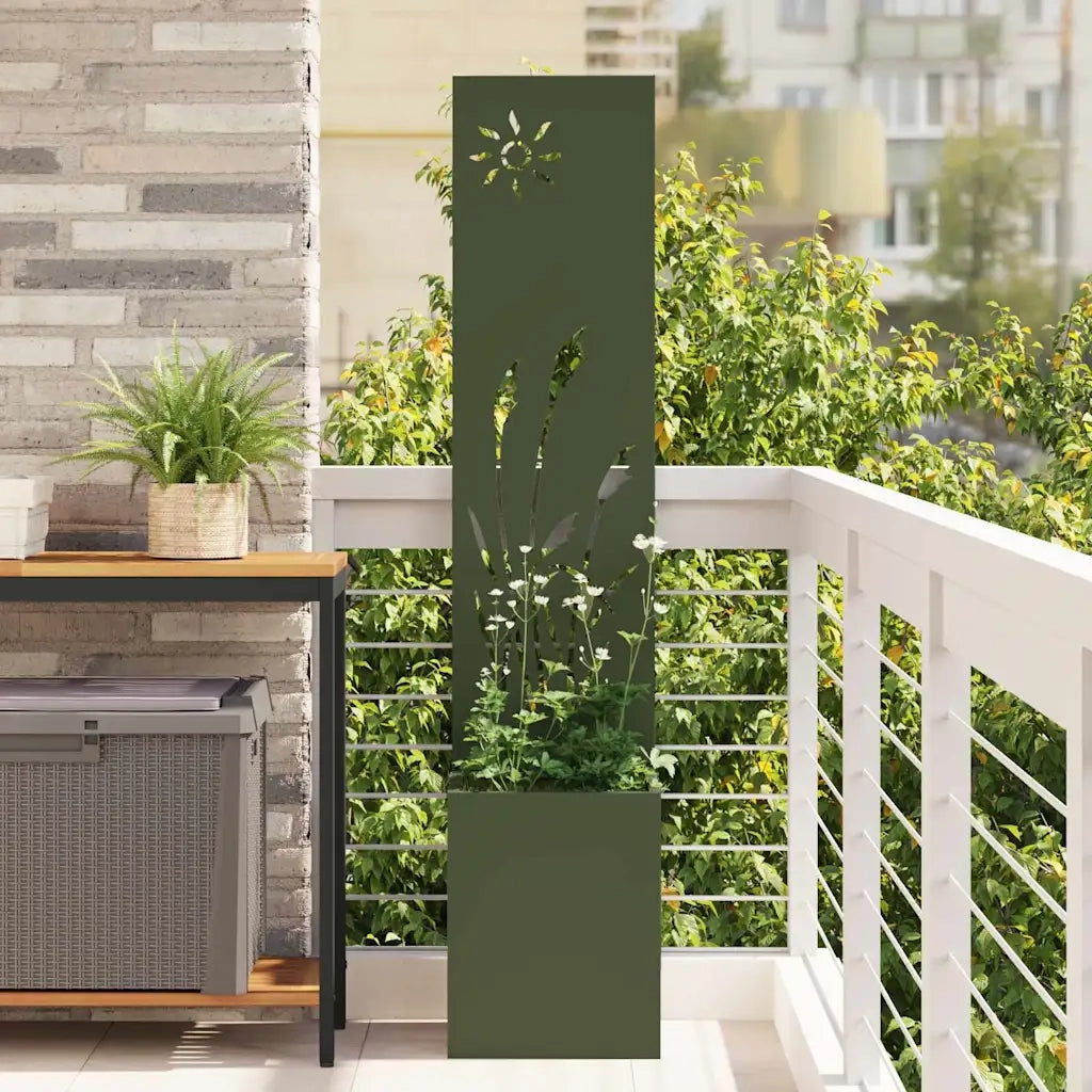 Schermo per privacy in giardino Oliver verde 32 x 150 cm 876360