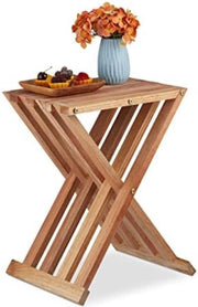Tavolo per balcone con superficie ripiegabile