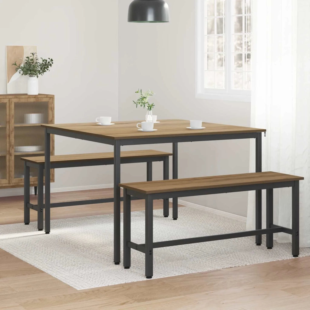 Tavoli da pranzo 110 x 110 x 75 cm Legno ingegnerizzato 892643