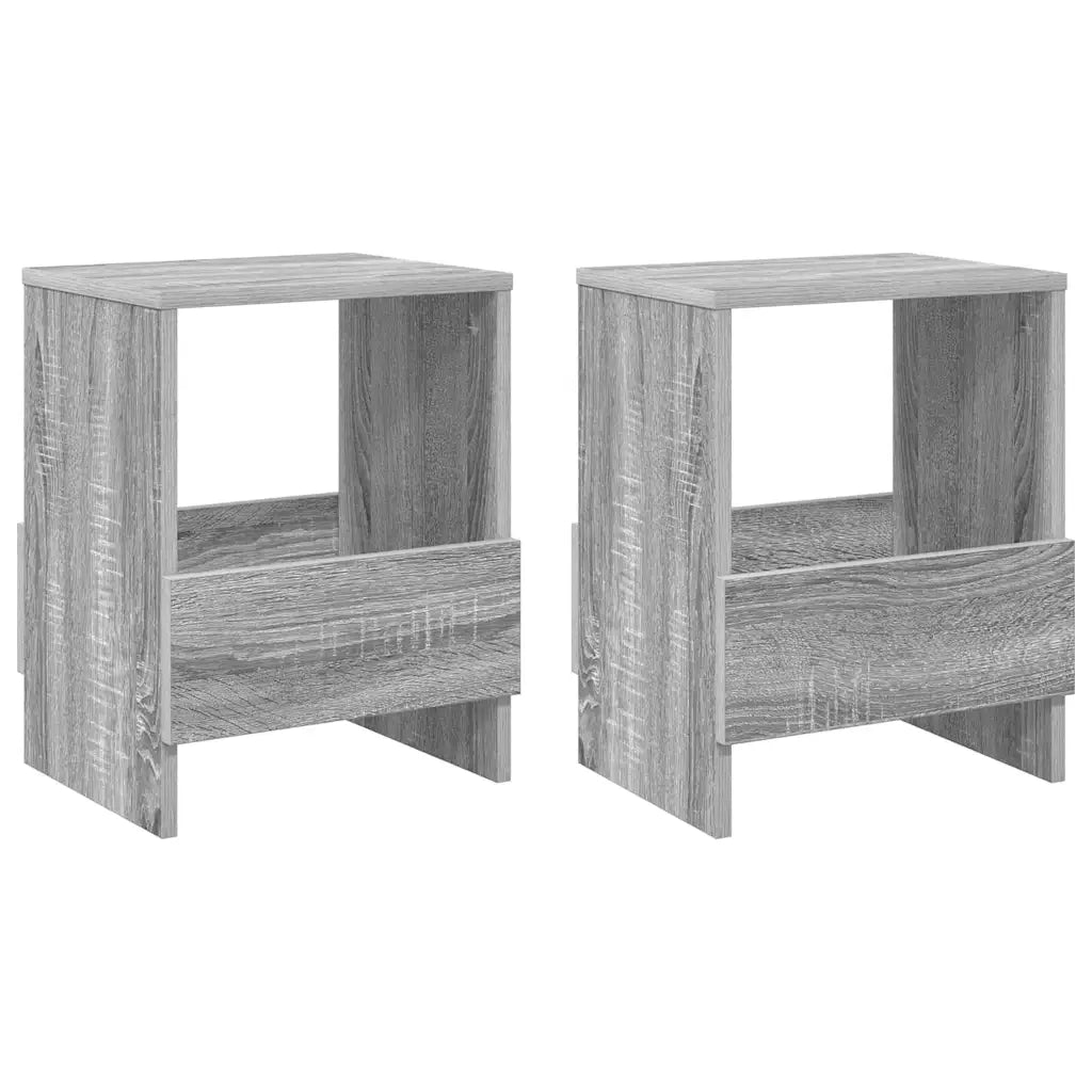 Scaffale per riviste 2 pcs Grigio Sonoma 35 x 30 x 45 cm 890979