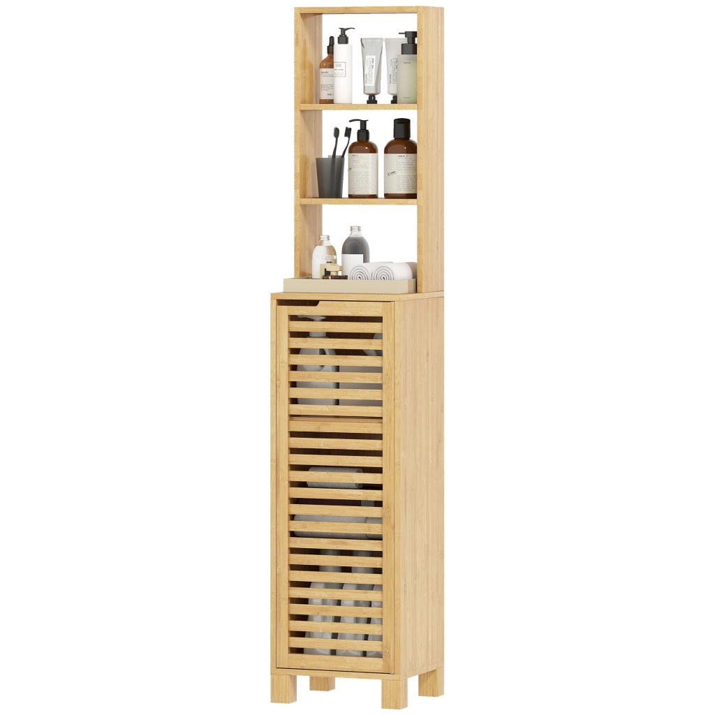 Armadietto Bagno Stretto ¨C Minimal ¨C 34x30x170 cm Naturale