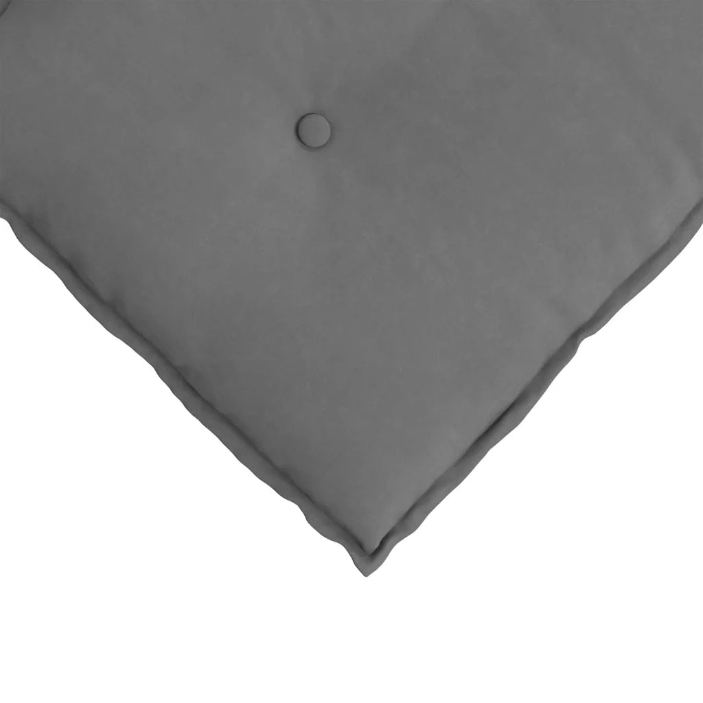 Cuscino per Schiena Grigio scuro 200 x 50 cm 42014990