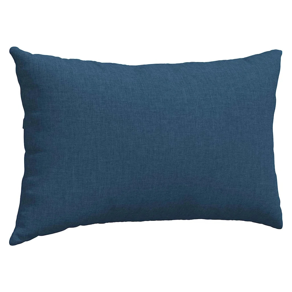 Cuscini da Divano 2 pcs Blu 50 x 30 cm Tessuto 42013618