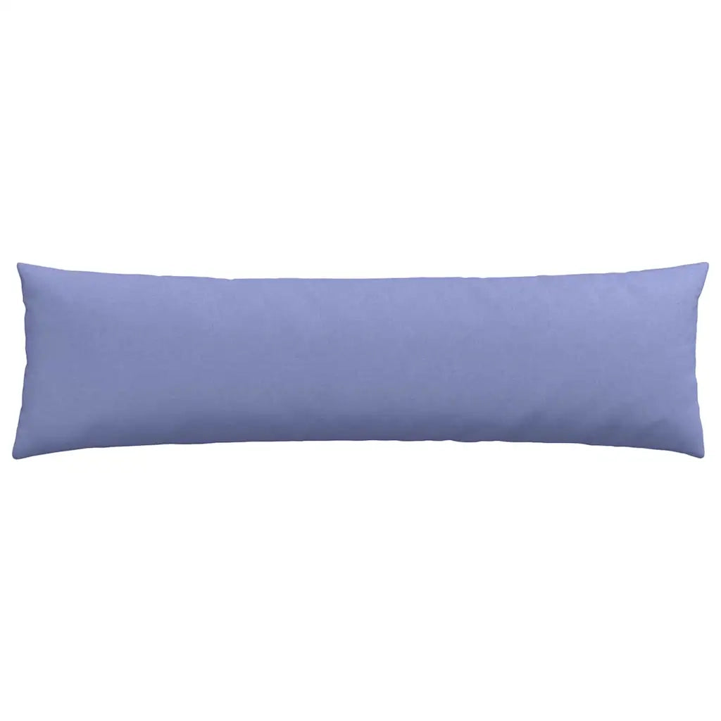 Cuscini da Divano 2 pz-Set di 2 Cuscini per Sofa Blu jeans 145 x 40 cm Tessuto