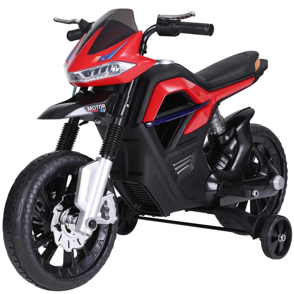 Moto Elettrica per Bambini 6V  Rossa