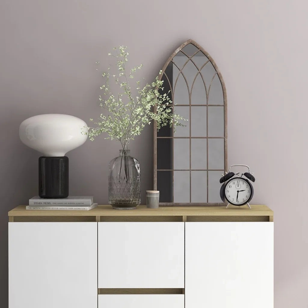 Specchio Sabbia 70x30 cm Ferro per Uso Interno 3093513