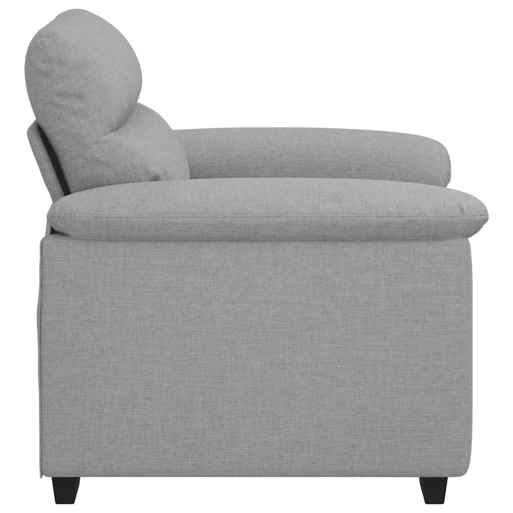 Divano Sedia Grigio Nuvola 100x81x84 cm in Tessuto 4105295