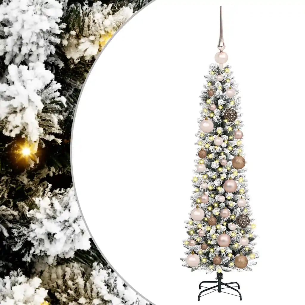 Albero di Natale artificiale con 150 LED Bianco 120 cm 3396079