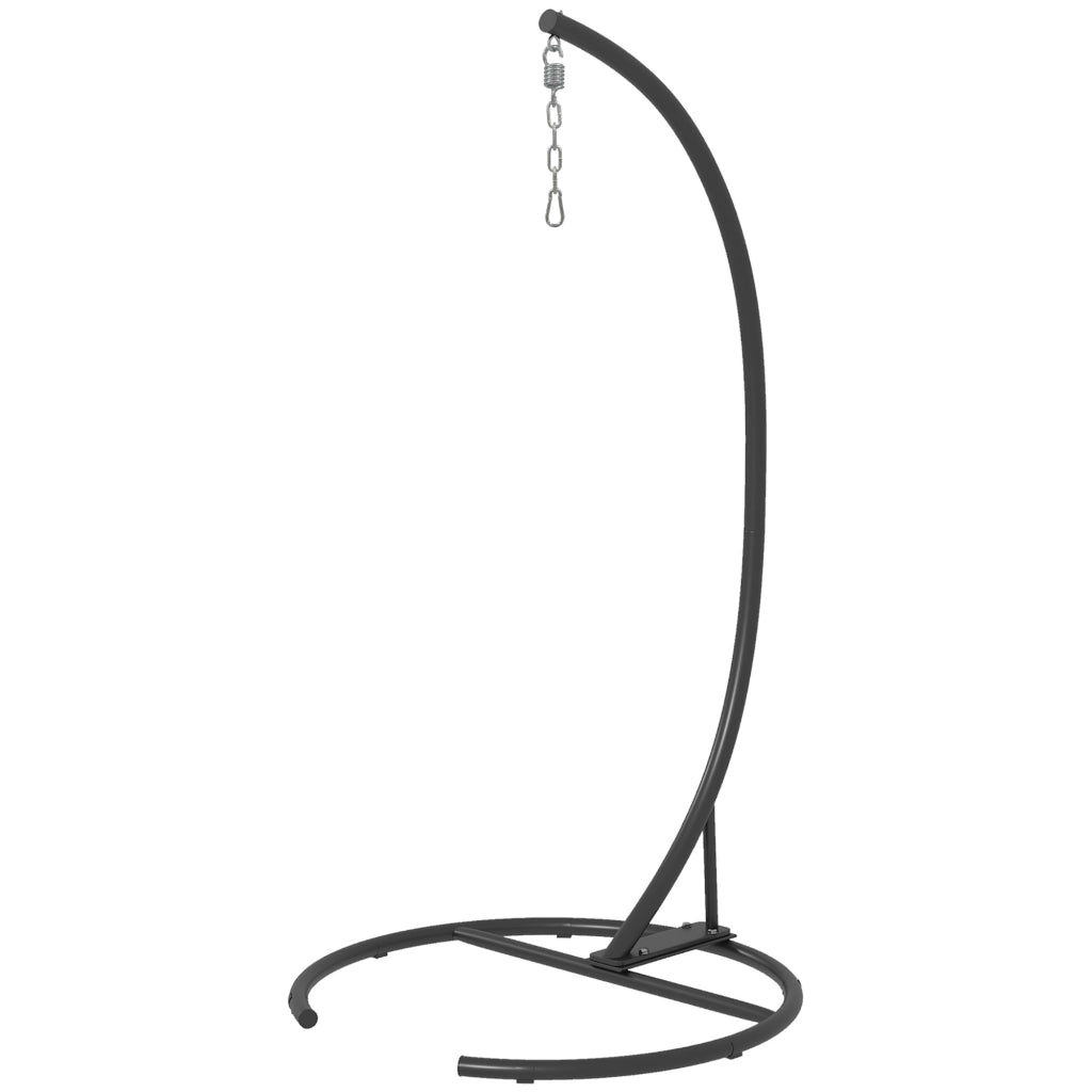 Poltrona sospesa ¨C Minimal ¨C nero, metallo, ? 102 x 195 cm