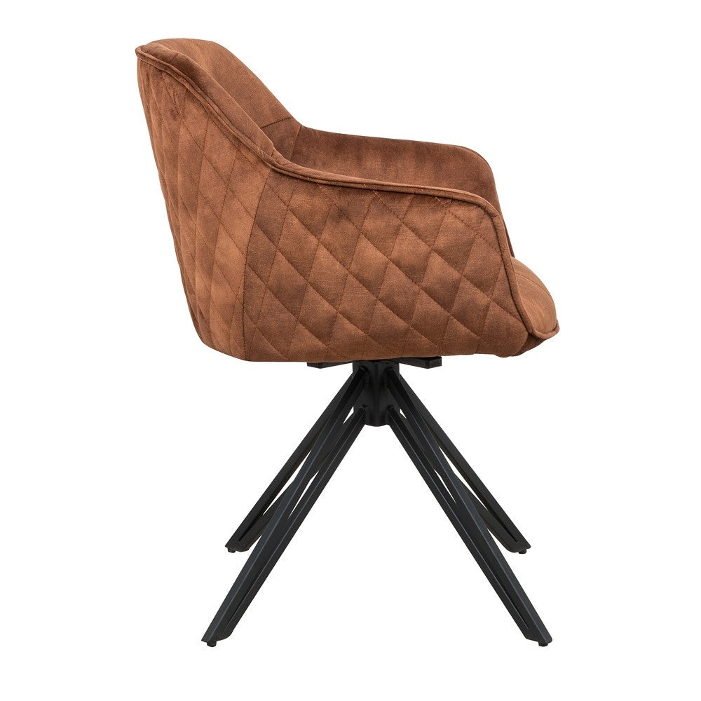 Sedia SHERLOCK (marrone rame)
