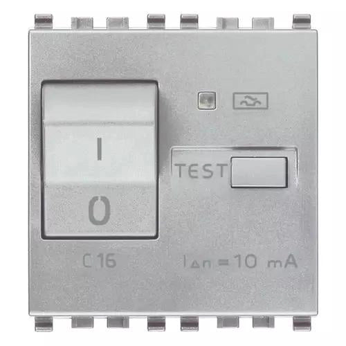VIMAR EIKON - INTERRUTTORE AUTOMATICO MAGNETOTERMICO DIFFERENZIALE 1P+N C 16, 120-230 V 10MA NEXT