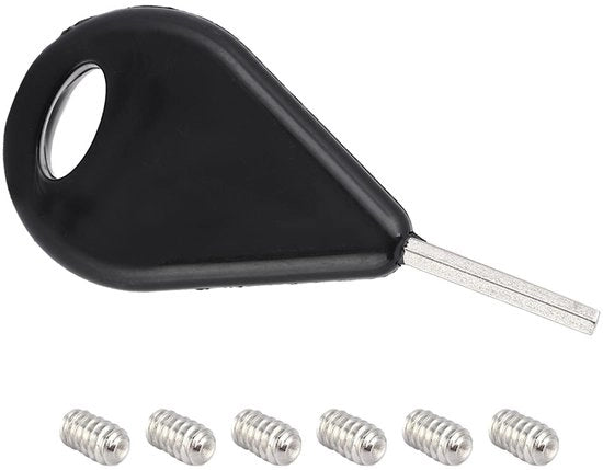 Accessorio per la sostituzione delle viti del tavolo da surf - Incluso 6 bulloni da viti per tavolo da surf - Resistenti alla ruggine - Duraturo - Facile da utilizzare - Strumento per tavolo da surf