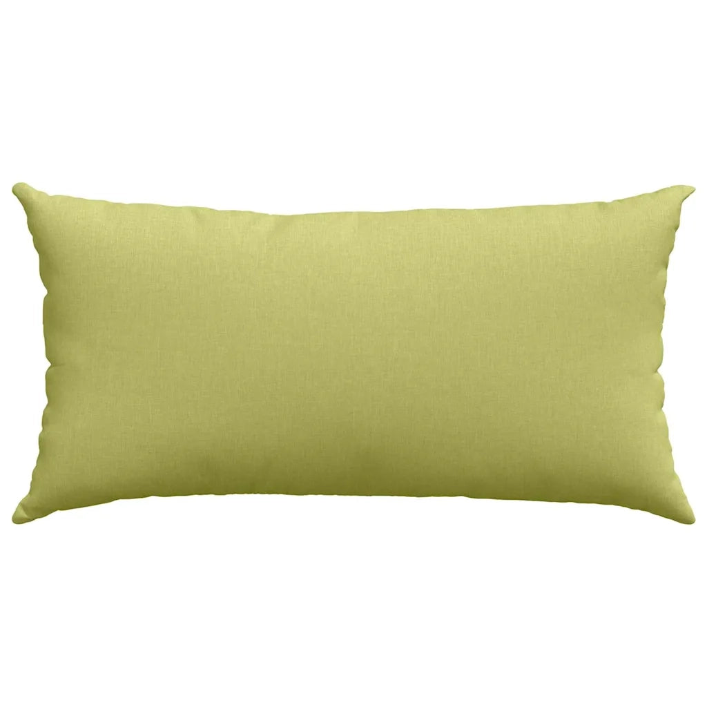 Cuscini da Divano 2 pcs Verde chiaro 80 x 40 cm Tessuto 42013706
