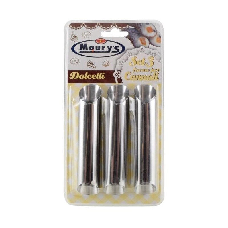 MAURY'S DOLCETTI SET 3 FORME PER CANNOLI