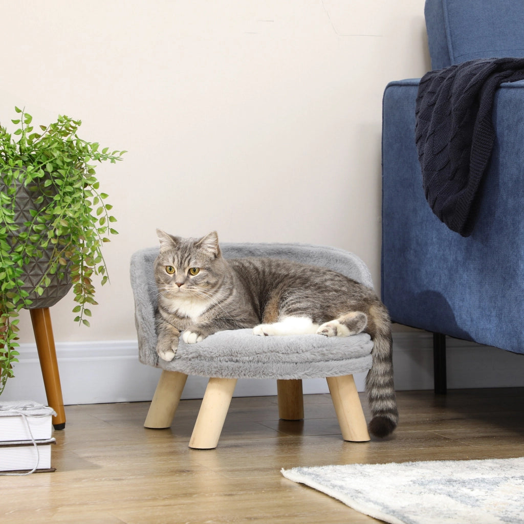 Letto per cani con cuscino ¨C Minimal ¨C grigio 40,5x33 cm
