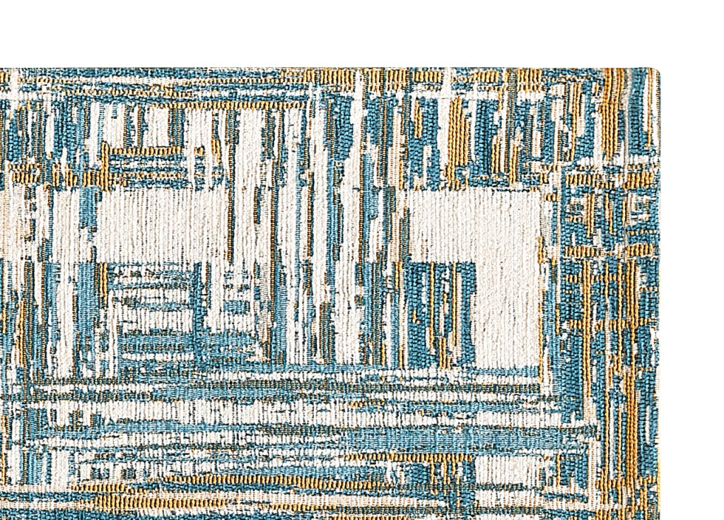 Tappeto Passatoia Cucina Corsia Retro Antiscivolo Disegno Bangkok By Suardi - 55x80 - Jeans