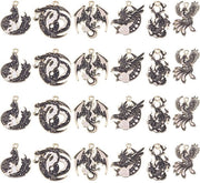 Set di 24 Beadels Neri per Creare Gioielli 

Modello: Zwarte Draak
