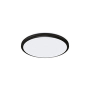 Plafoniera LED Struhm Planar nera Ø21cm 12W 4100K IP54