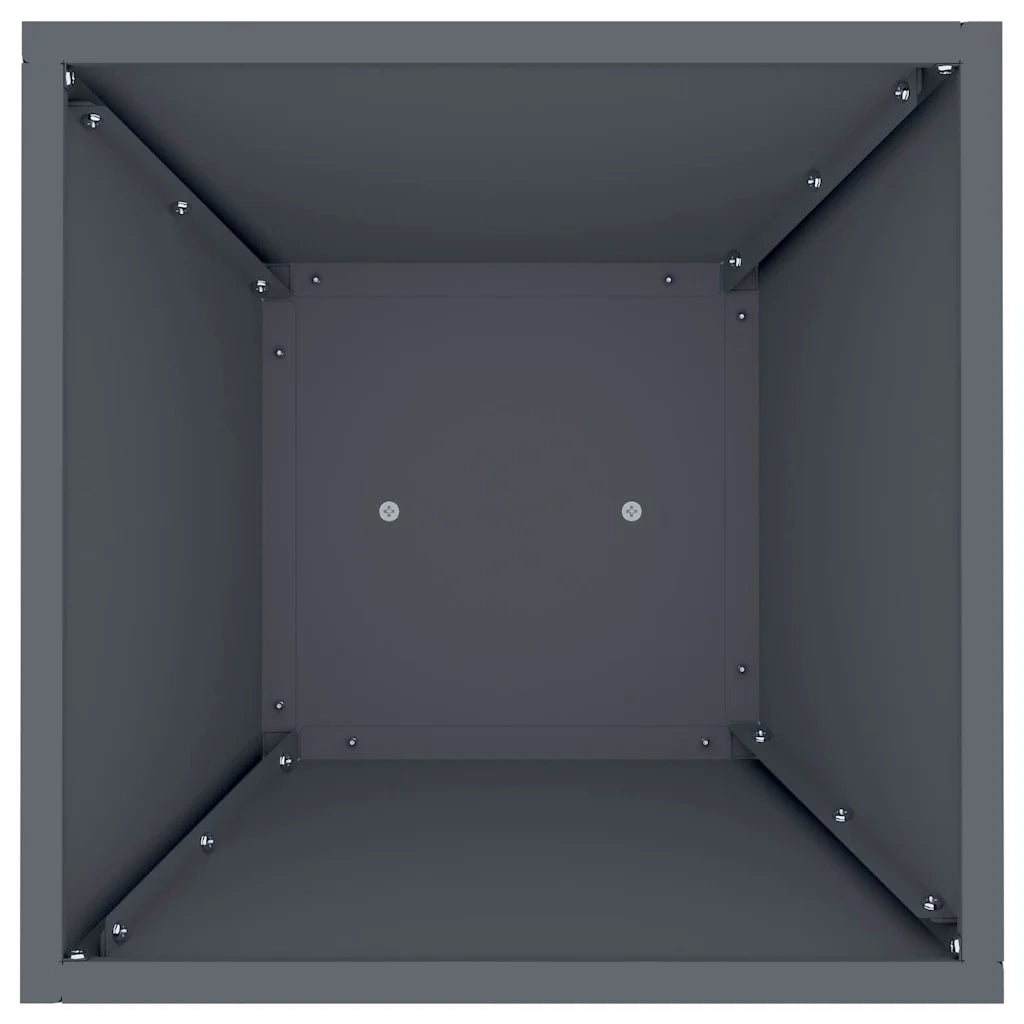 Vaso a Pilastro Antracite 35 x 35 x 73 cm 873842