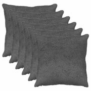Federa 6 pz HEERLEN Grigio Scuro 60 x 60 cm 912820