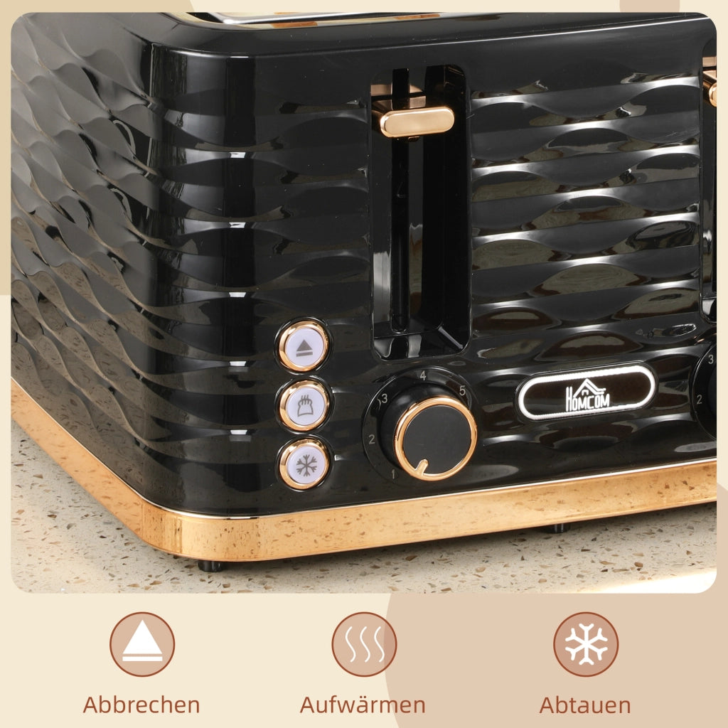 Tostapane 4 fette ¨C Minimal ¨C Nero