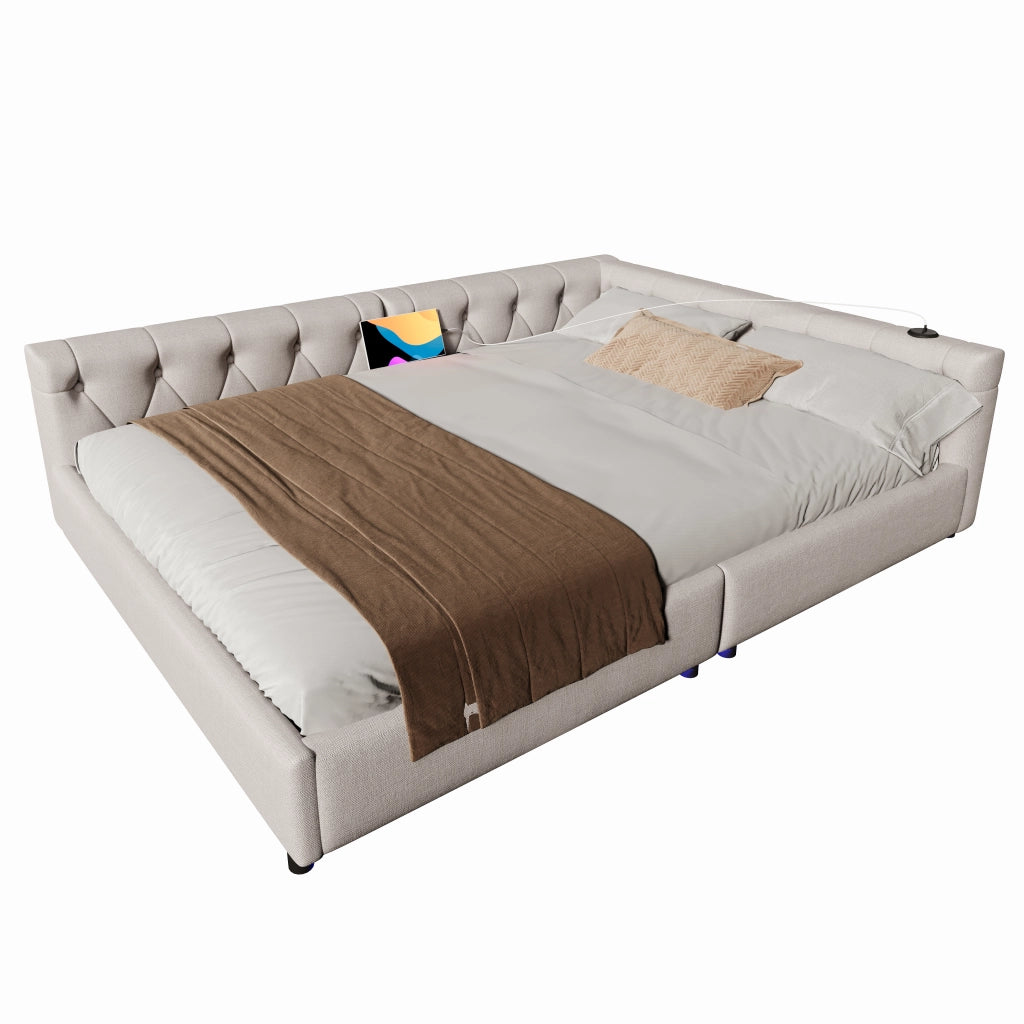Divano 140x200 beige - Xylo