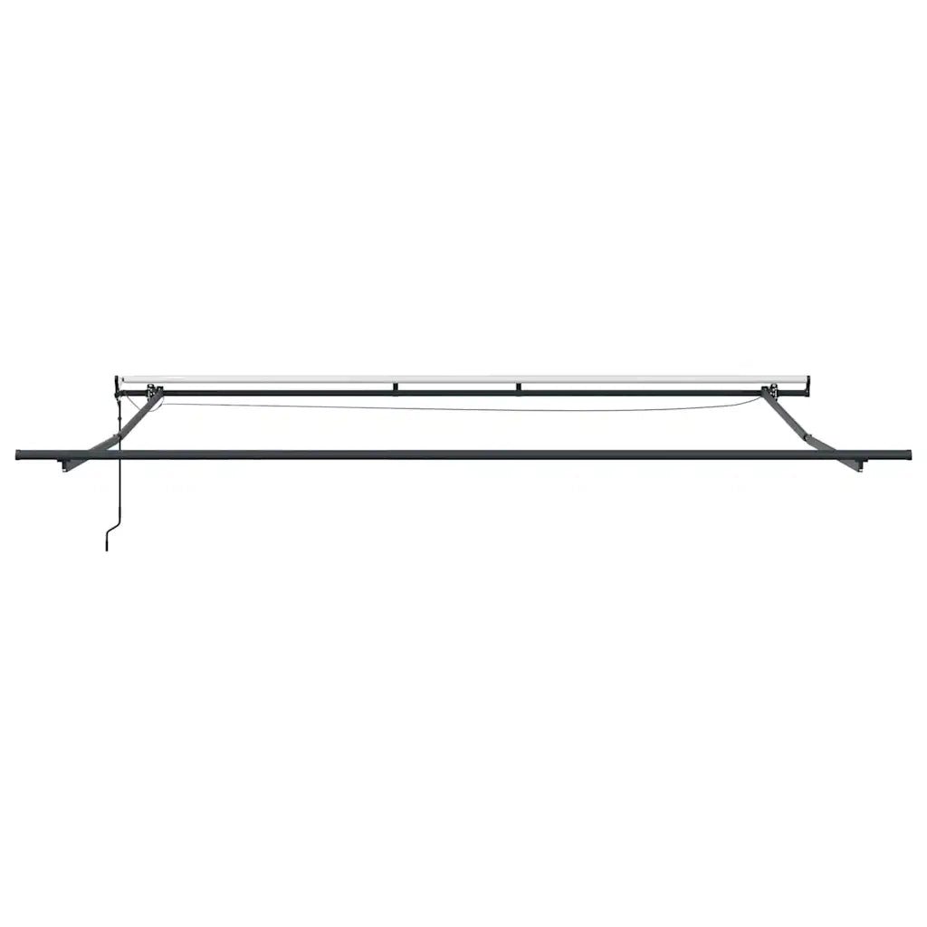 Tenda da Sole con Antracite 4 × 3,5 m Metallo 313265