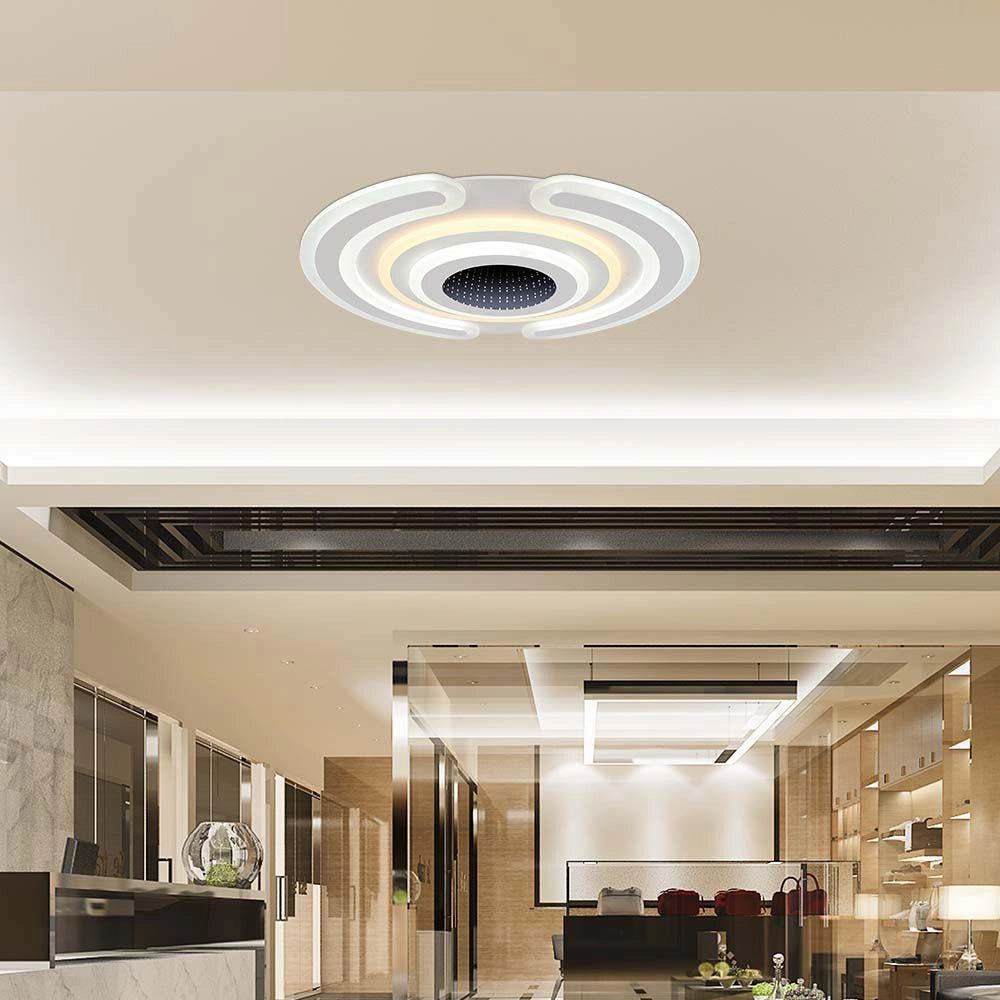 Plafoniera LED dimmerabile con telecomando CCT 95W V-TAC