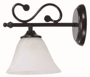 Applique classica nera opaca E14 Dorothea 7771 Rabalux