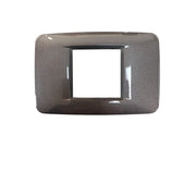 PLACCA ROUND 2MCEN GRIGIO ATLANTIC METAL