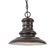 Lampada sospesa esterna classica bronzo E27 60W Feiss