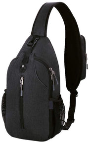 Borsa portatile per laptop per viaggi e escursioni, nero