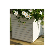 Fioriera Camelia Cm 50X50X50H Bianca Losa