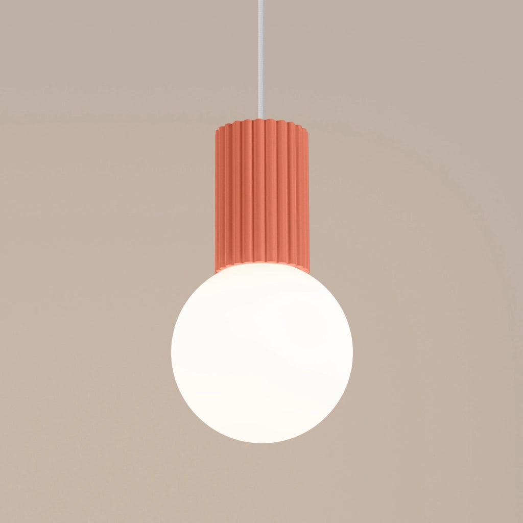 Lampada a sospensione HALO 1 peach