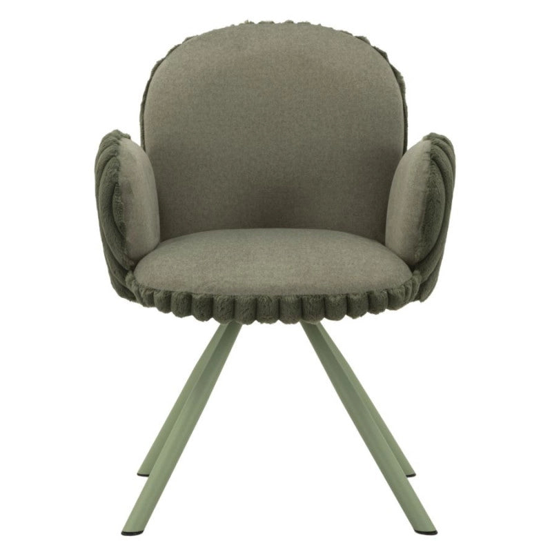 Sedia Stoccolma -b- Verde Set 2 Pz cm 64x68x83 (altezza Seduta cm 45)