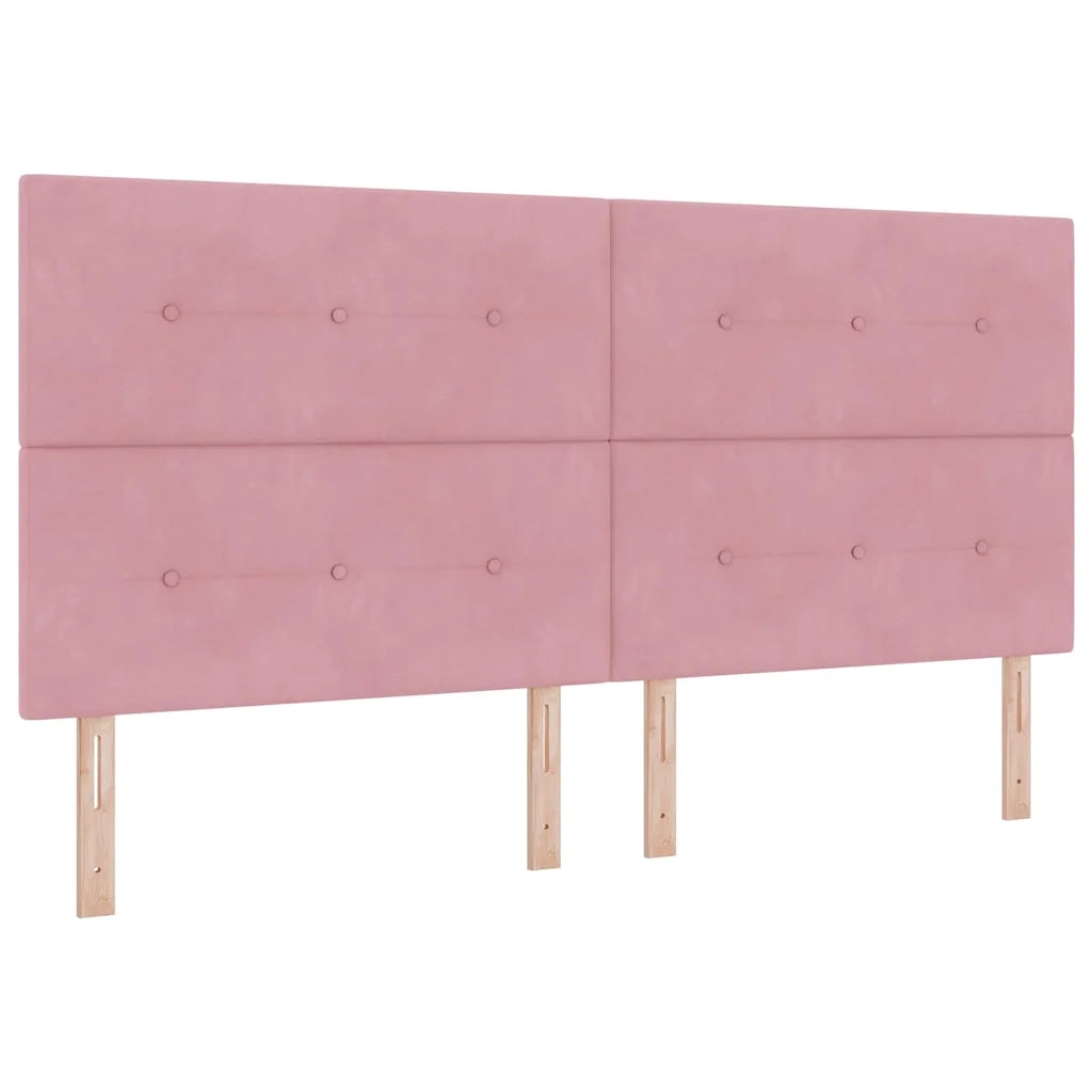 Testiera | Testata Rosa 200 cm Velluto