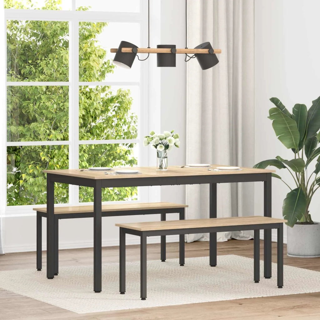Tavoli da pranzo 140 x 80 x 75 cm Legno ingegnerizzato 892645