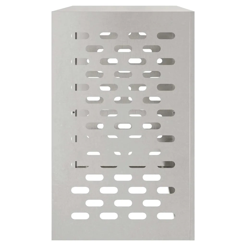 Copertura per condizionatore d'aria Argento 110 x 50 x 80 cm 865908