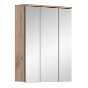 Mobile contenitore con specchi – Rovere chiaro – SELMA
