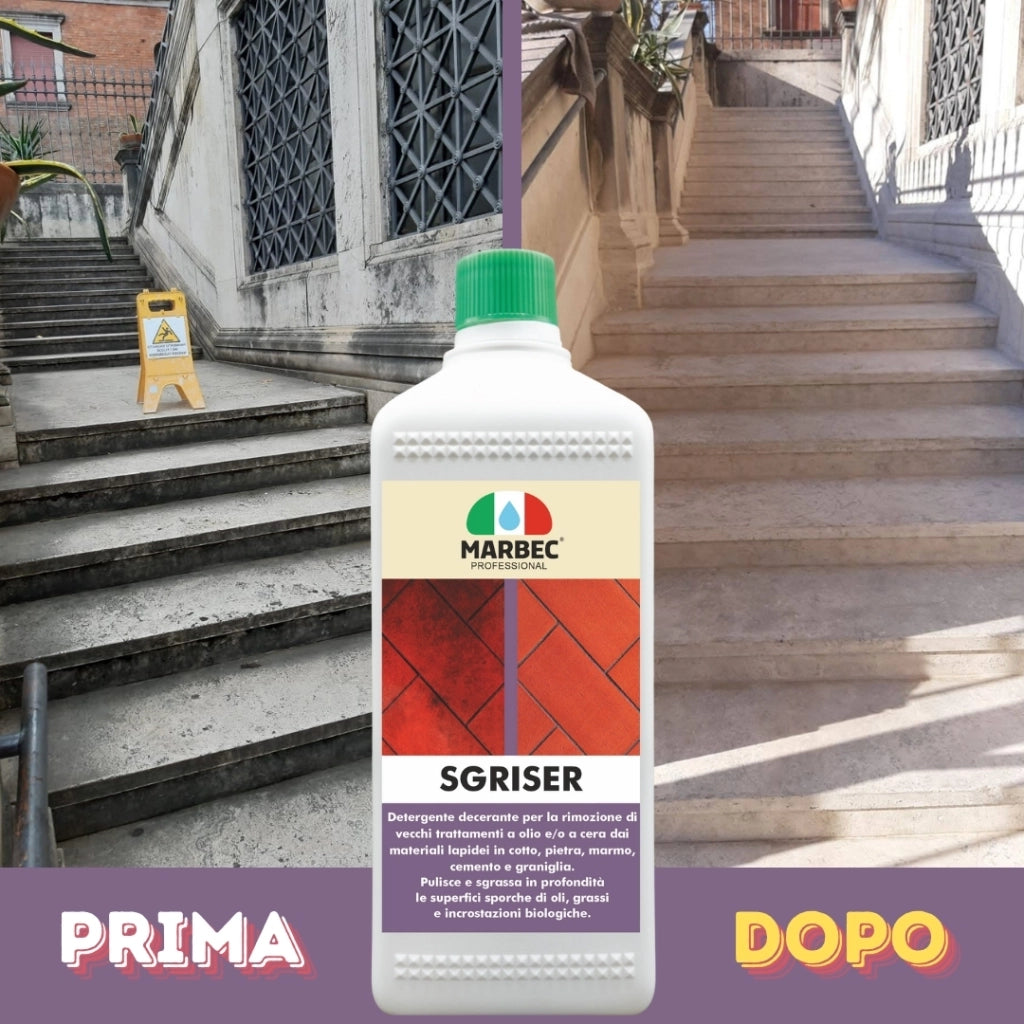 Detergente sgrassante professionale SGRISER   5LT