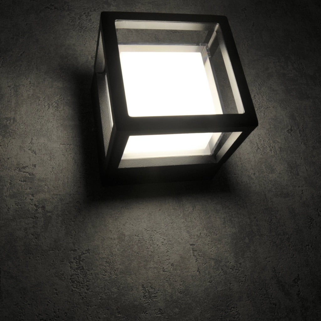 Applique esterna LED 4000K 1200lm IP44 Kansas Polux 319869