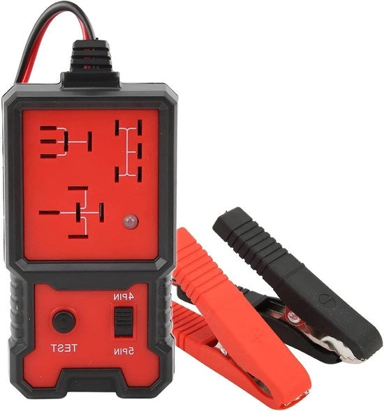 Relais Tester Universale 12V Elettronico Diagnosi Auto Elettronica - Facile da Utilizzare - Testa Batteria Auto.