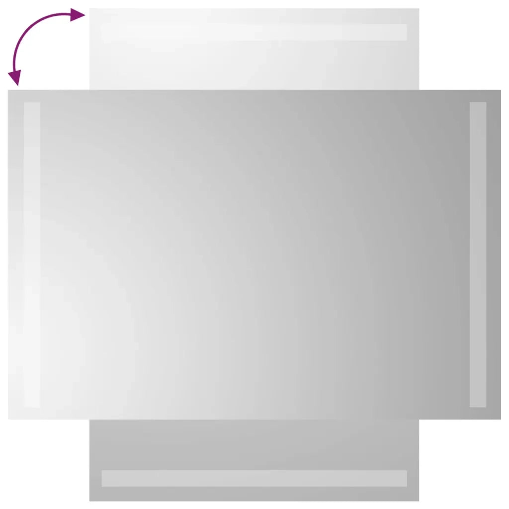 Specchio da Bagno con Luci LED 40x60 cm 3154061