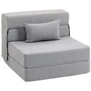 Divano letto ¨C Minimal ¨C tessuto chiaro