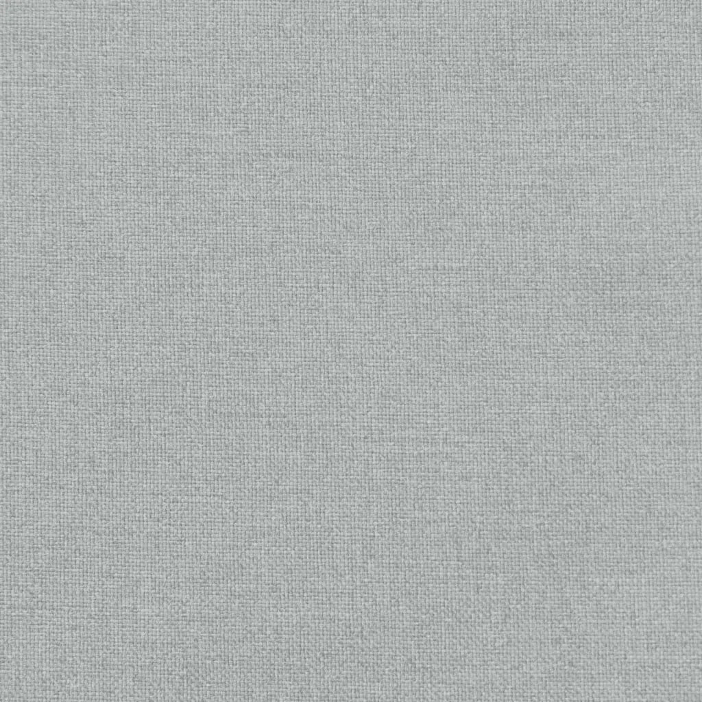 Cuscino Panca Giardino-Cuscini per panchina da esterno Grigio Chiaro M¨¦lange 180x50x7cm Tessuto