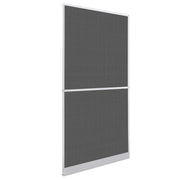 Schermo Insetti a Battente Bianco e Nero 100 x 215 cm 42047047