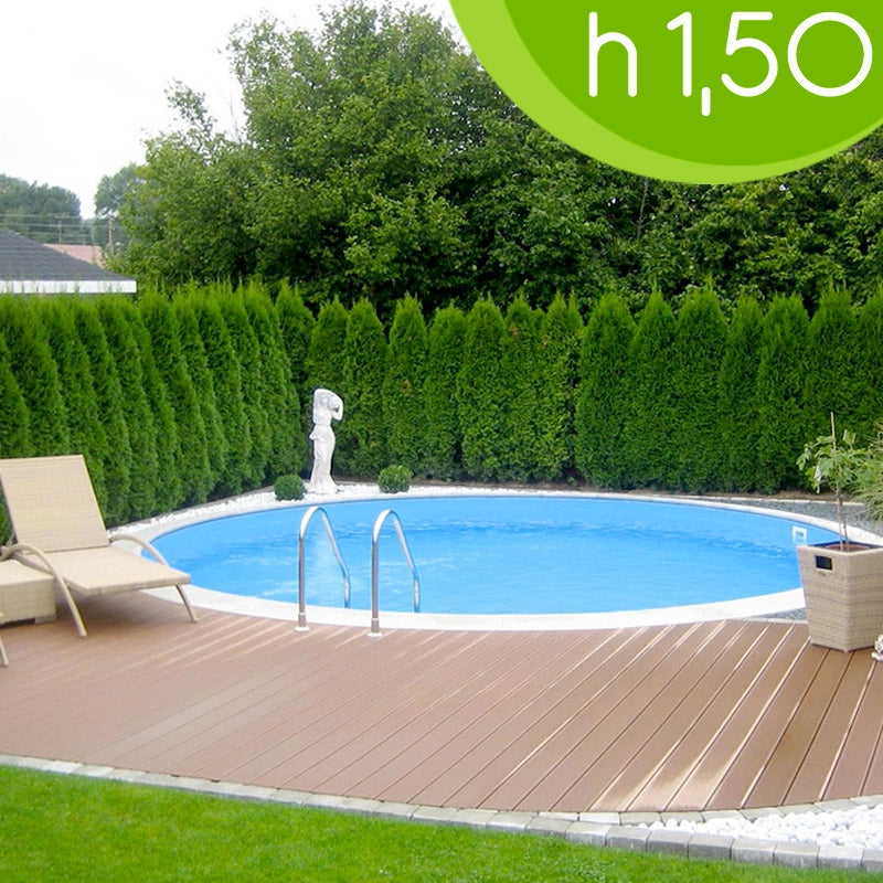 Piscina interrata circolare CLIO 600 -  6,00 x h 1,50 m
