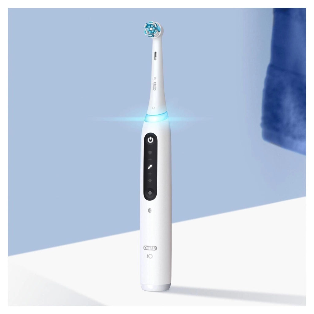 Oral-B iO Series 5 Adulto Spazzolino rotante-oscillante Bianco