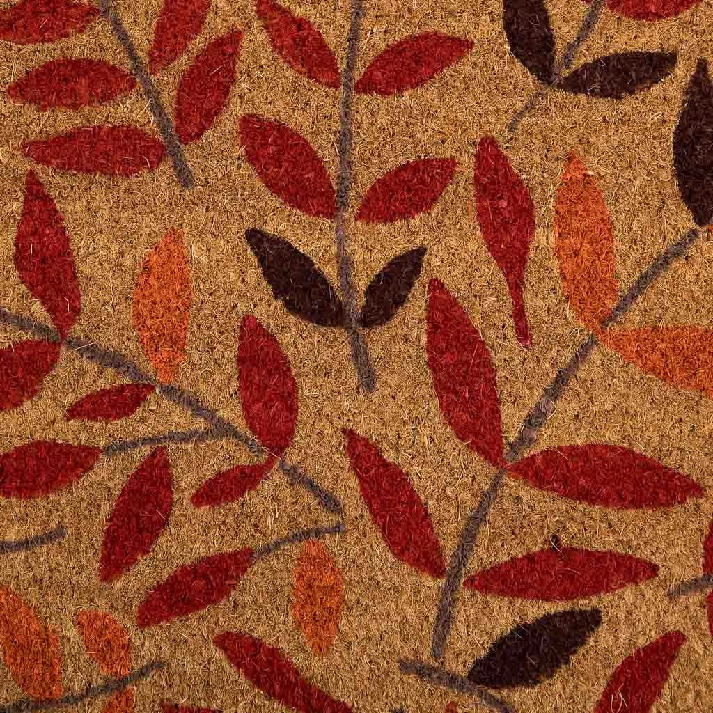 Zerbino PVC stampato marrone 45x75